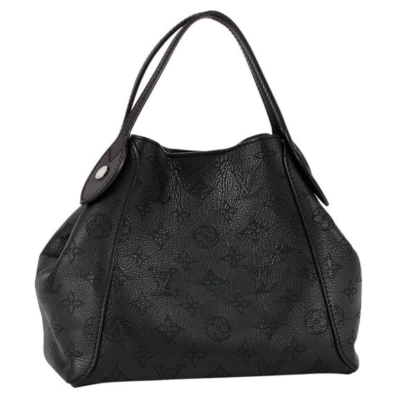 Louis Vuitton Hina PM Mahina Noir Shoulder Bag Black - Picture 5 of 9